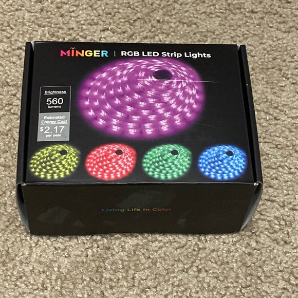 MINGER LED multi color changing light strip - Picture 1 of 2